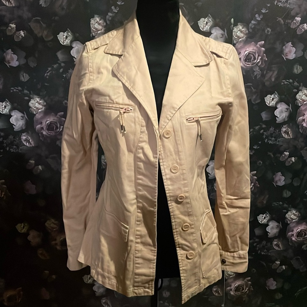 Blush soft pink blazer